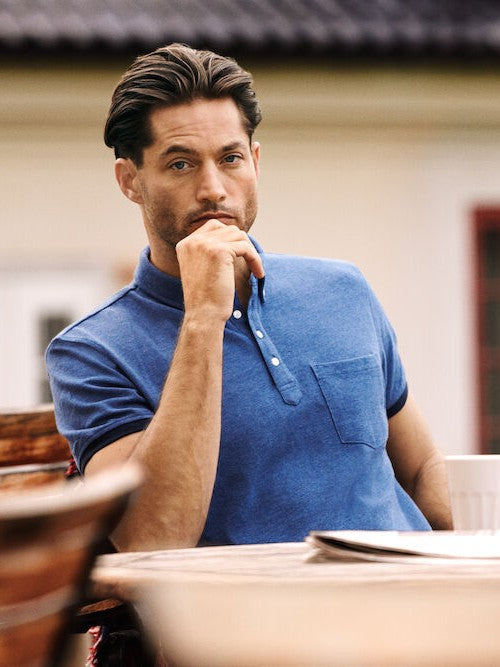 Larkford Men's Cotton Polo